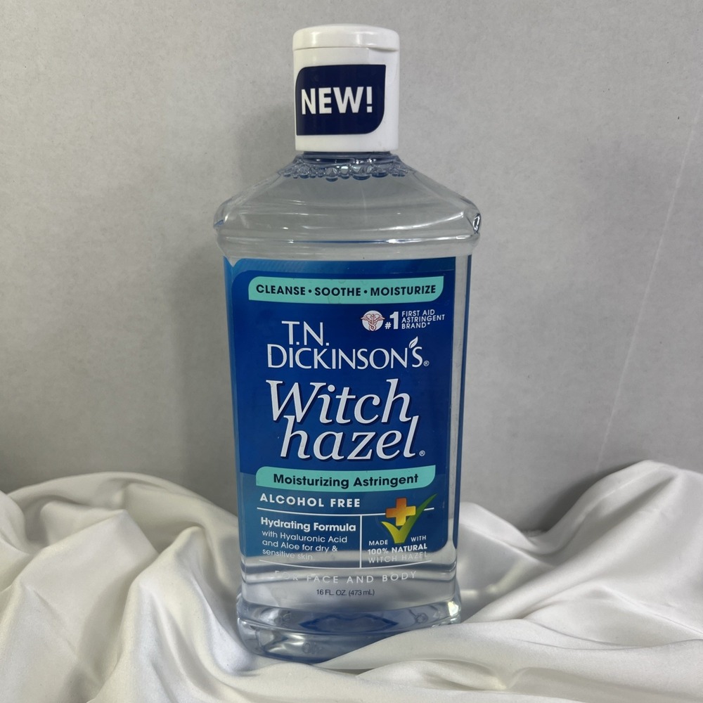 T.N. Dickinson's‎ Witch Hazel Face & Body Astringent Oil Removal 16 Oz